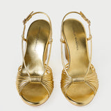 Loeffler Randall - Marren Gold Leather Wedge