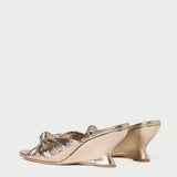 Loeffler Randall - Marsy Champagne Leather Knot Wedge