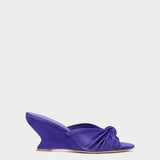 Loeffler Randall - Marsy Jewel Suede Knot Wedge