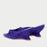 Loeffler Randall - Marsy Jewel Suede Knot Wedge