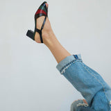 Jamie Haller - The Archive Heel in Snake Mix