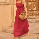 Posse - GRACE SHIFT DRESS - DRAGON FRUIT