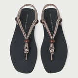 Loeffler Randall - Mika Brown/Cream Sport Sandal