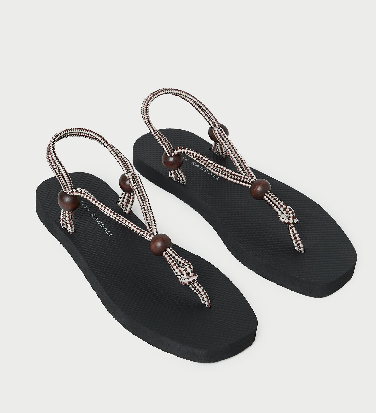 Loeffler Randall - Mika Brown/Cream Sport Sandal