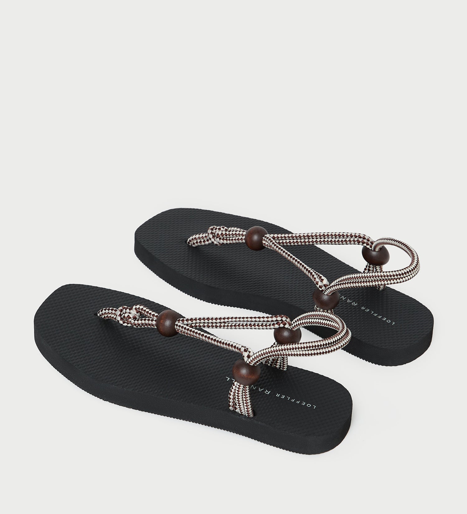 Loeffler Randall - Mika Brown/Cream Sport Sandal