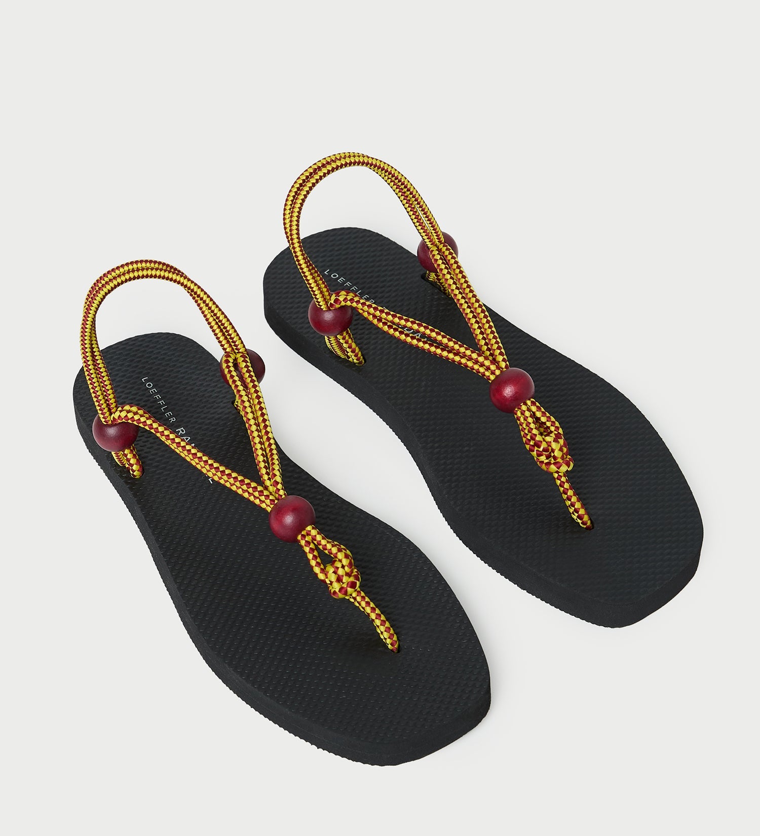 Loeffler Randall - Mika Maroon/Yellow Sport Sandal