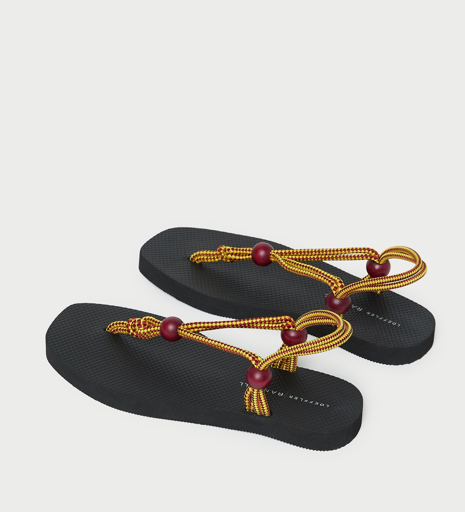 Loeffler Randall - Mika Maroon/Yellow Sport Sandal