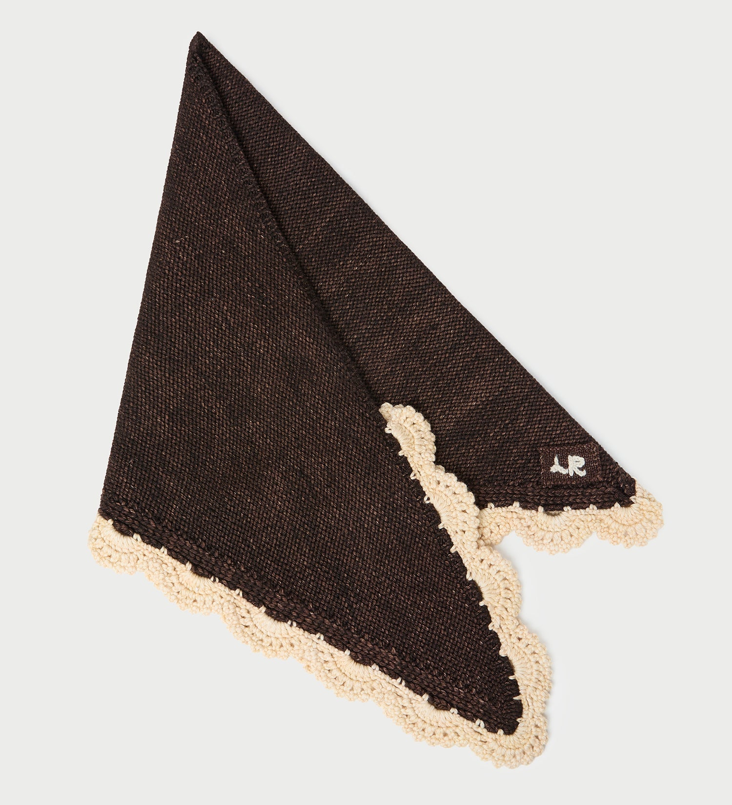Loeffler Randall - Monty Brown/Cream Knit Bandana