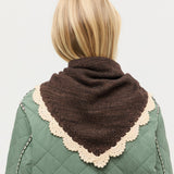Loeffler Randall - Monty Brown/Cream Knit Bandana