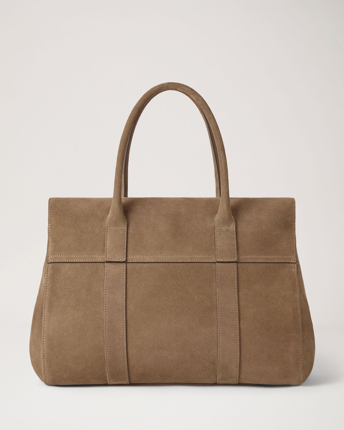 Mulberry - Bayswater Salcombe Sand Suede — rear view