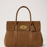 Mulberry - Bayswater Vintage Oak Suede — front view