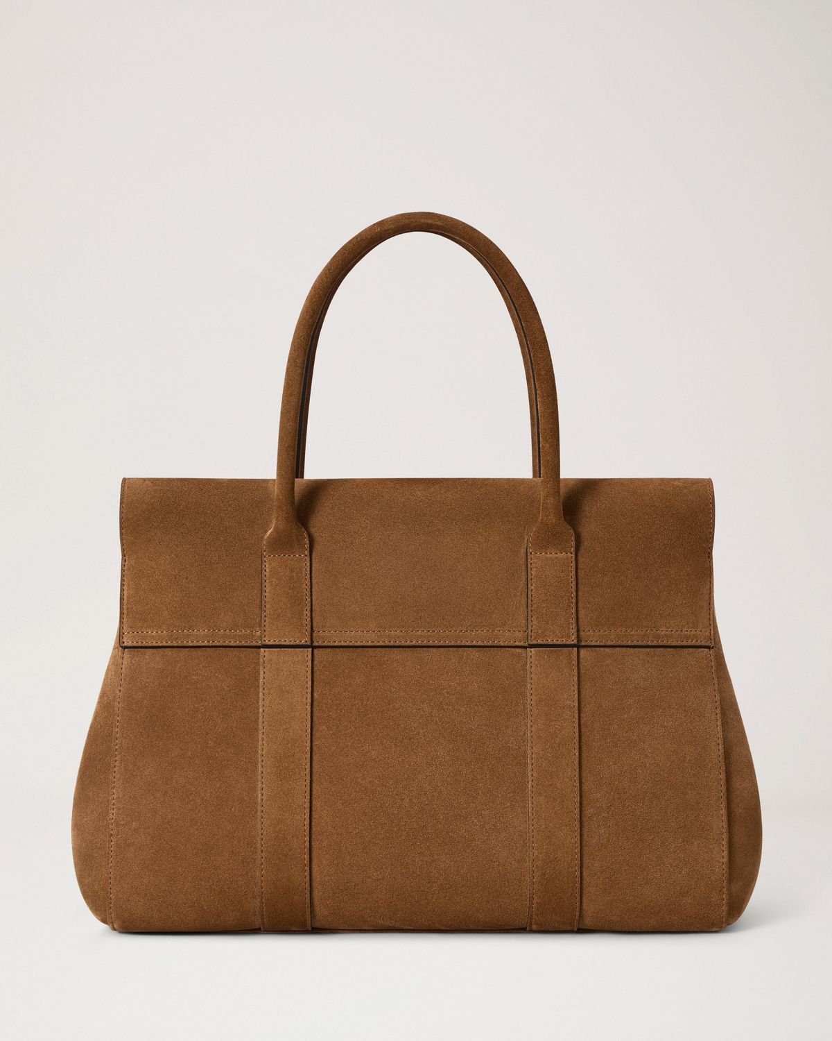 Mulberry - Bayswater Vintage Oak Suede — rear view