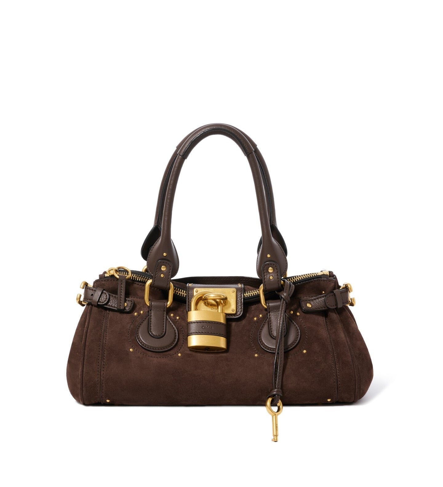Paddington bag in suede leather
