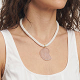 Veronica Beard - Nautilus Shell Beaded Necklace