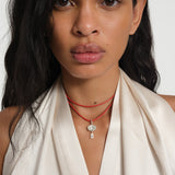 Aflalo - Lone Diamond Pendant Necklace