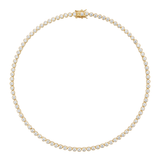 Dorsey - JAMES BEZEL RIVIÈRE NECKLACE IN LAB WHITE SAPPHIRE