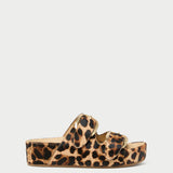 Loeffler Randall - Nico Brown/Leopard Two - Band Sandal