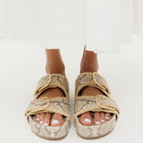 Loeffler Randall - Nico Snake Two - Band Sandal