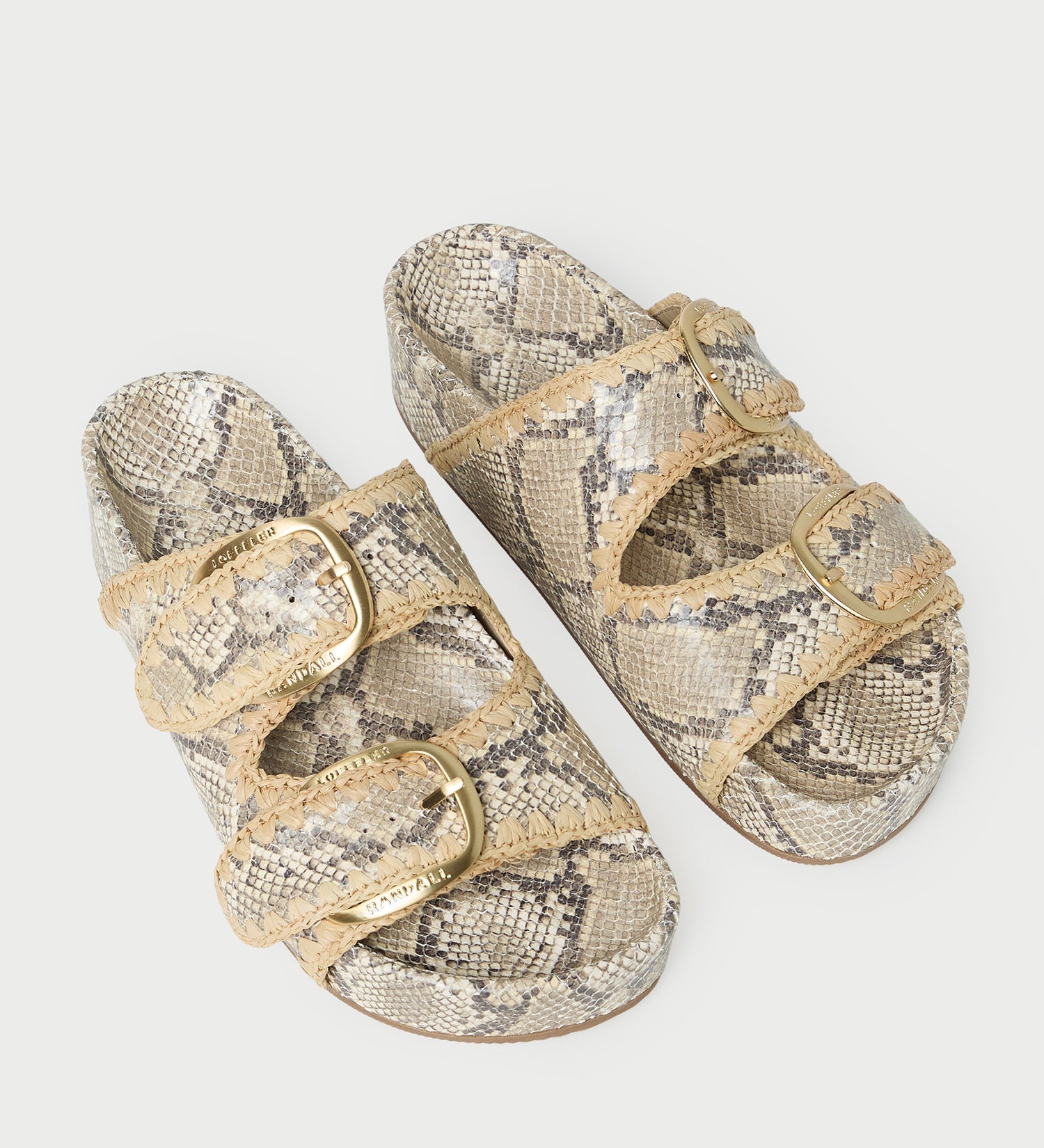 Loeffler Randall - Nico Snake Two - Band Sandal