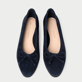 Loeffler Randall - Noelle Navy Suede Ballet Flat