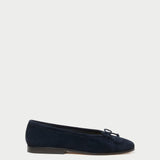 Loeffler Randall - Noelle Navy Suede Ballet Flat