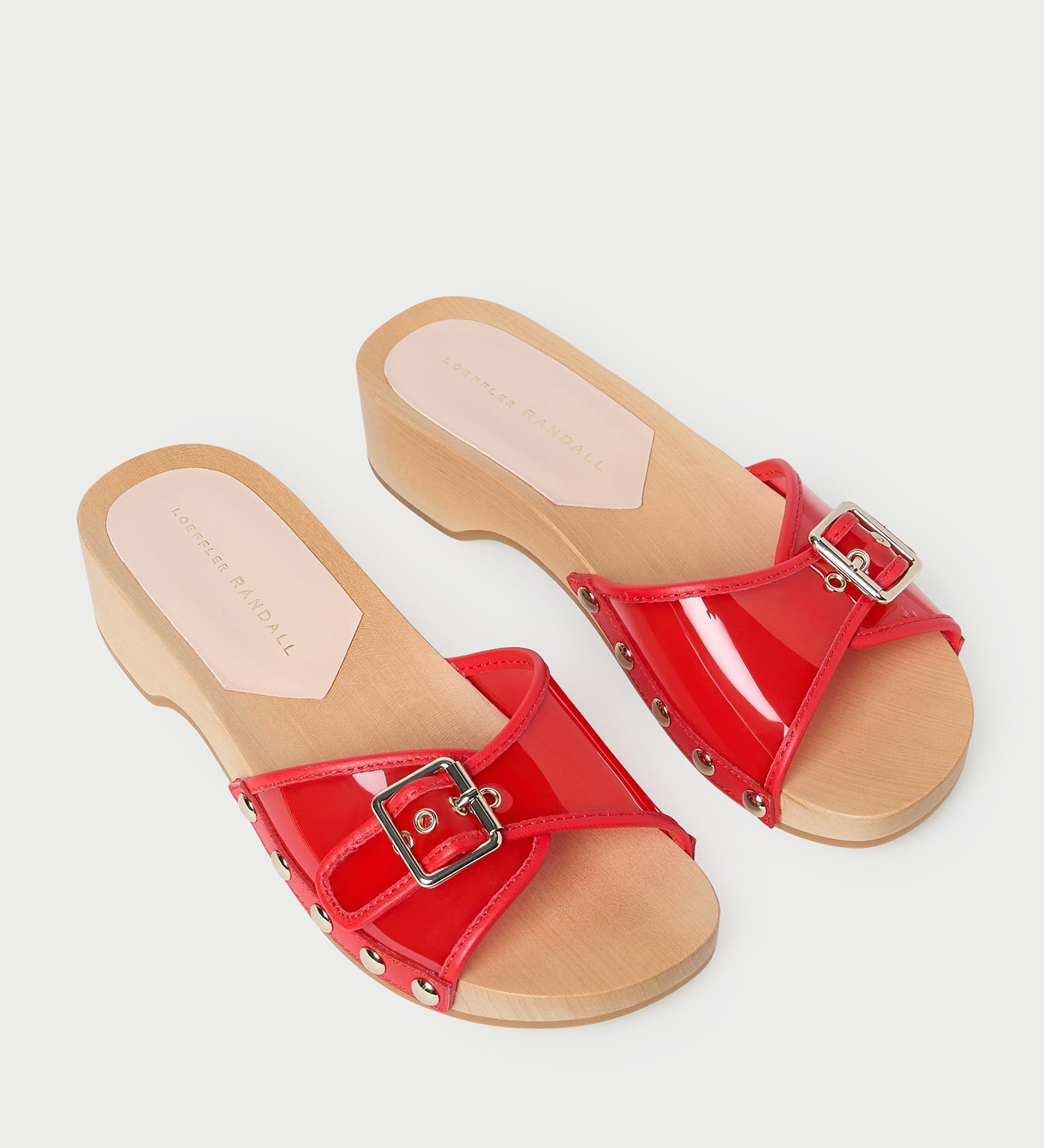 Loeffler Randall - Paulie Red Studded Sandal