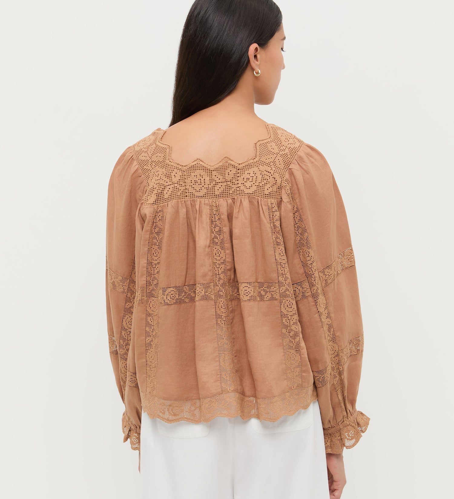 Loeffler Randall - Pauline Embroidered Lace Blouse