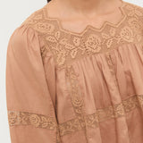 Loeffler Randall - Pauline Embroidered Lace Blouse