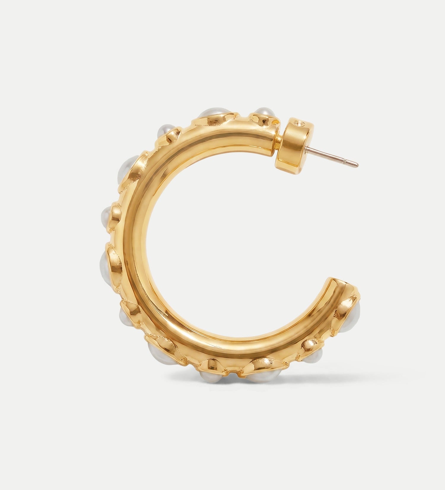 Veronica Beard - Pearl Hoop Earring