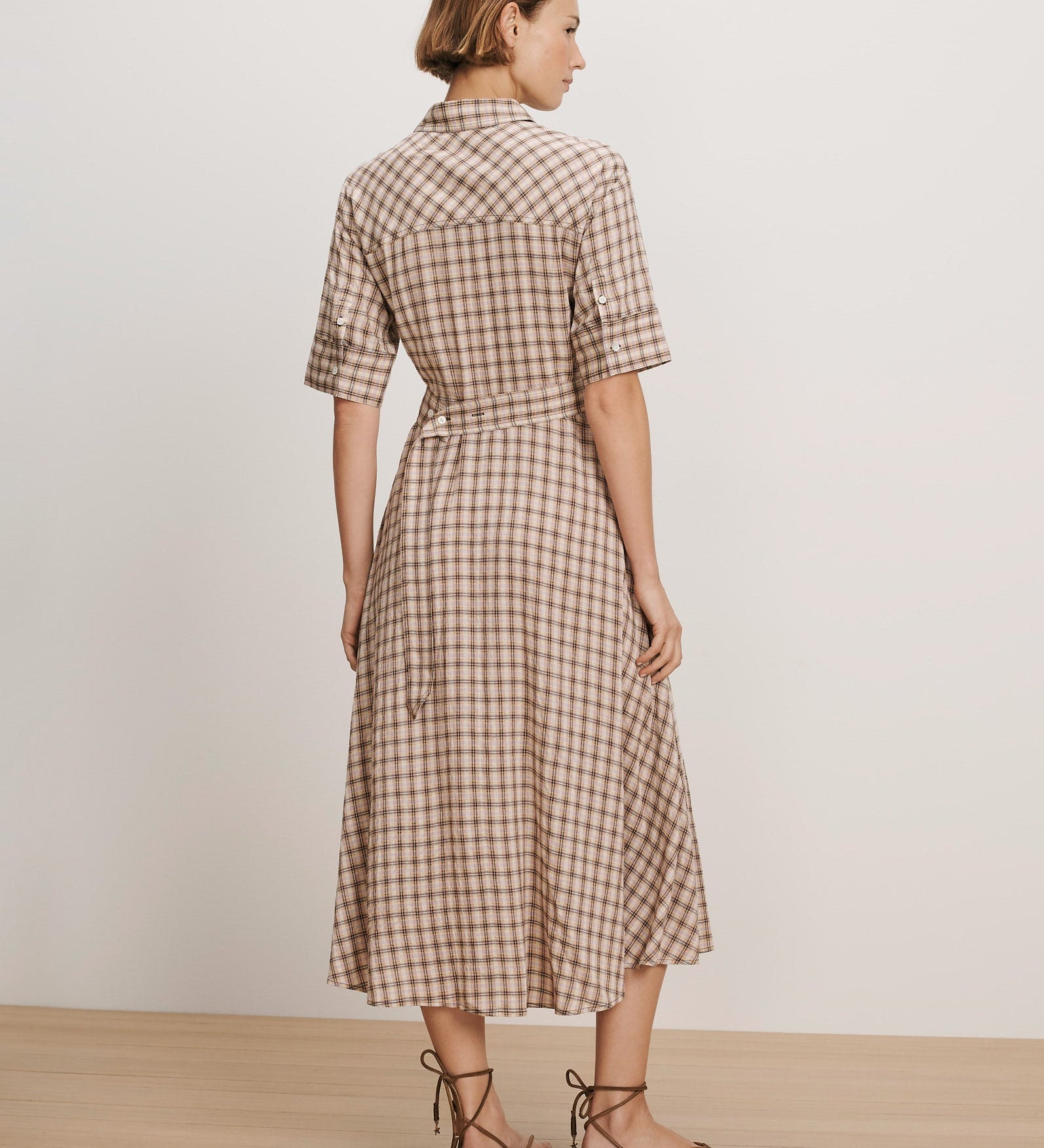 Veronica Beard - Perenna Plaid Shirtdress