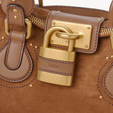 Paddington bag in suede leather