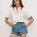 Veronica Beard - Quinelle Knit Polo