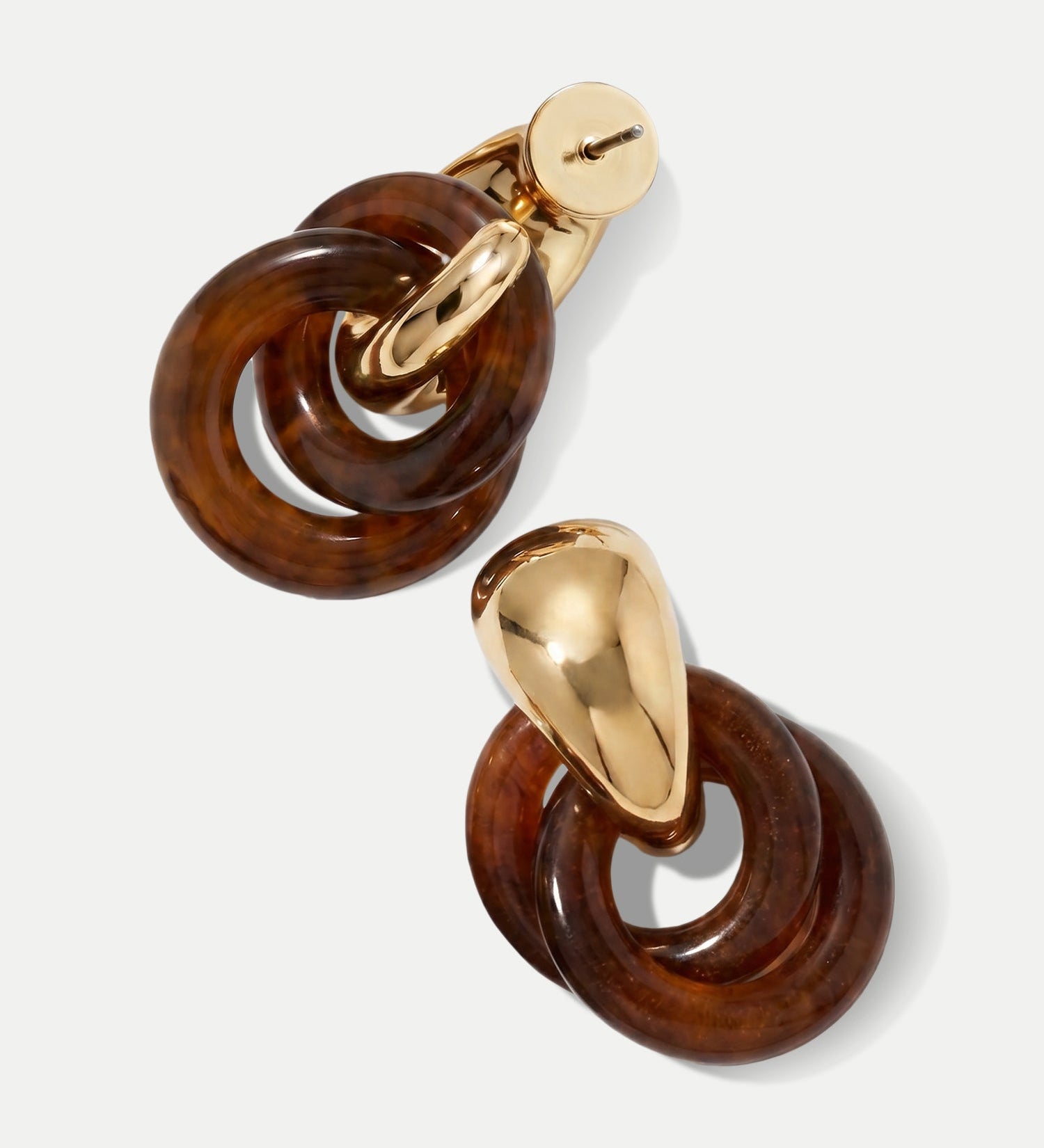 Veronica Beard - Resin Link Drop Hoop Earring