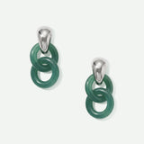 Veronica Beard - Resin Link Drop Hoop Earring