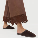 Loeffler Randall - Roni Brown Suede Sandal
