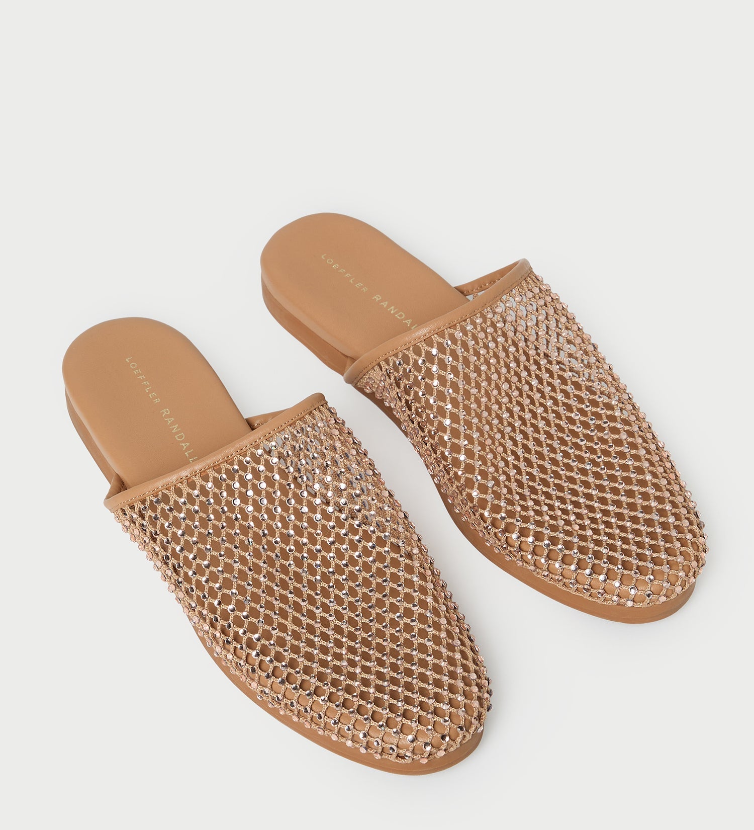 Loeffler Randall - Roni Dune/Crystal Netted Slide