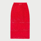 Loeffler Randall - Rosanna Crochet Skirt