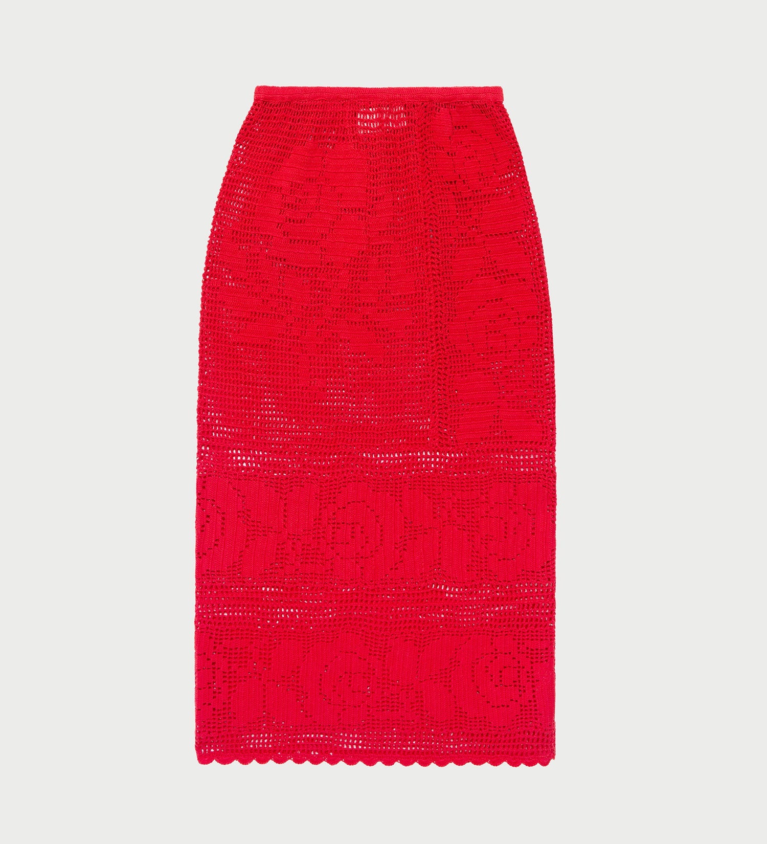 Loeffler Randall - Rosanna Crochet Skirt