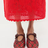 Loeffler Randall - Rosanna Crochet Skirt