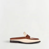 Simkhai - Dean Canvas Combo Loafer Mule