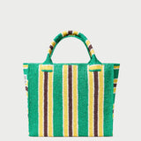 Loeffler Randall - Sol Green/Yellow Crochet Beach Tote