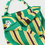 Loeffler Randall - Sol Green/Yellow Crochet Beach Tote