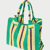 Loeffler Randall - Sol Green/Yellow Crochet Beach Tote
