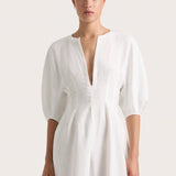 Faithfull - Soleil Maxi Dress White