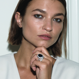 Dorsey - SPENCER, LAB BLUE SAPPHIRE RING, GOLD