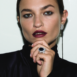 Dorsey - SPENCER, LAB BLUE SAPPHIRE RING, SILVER