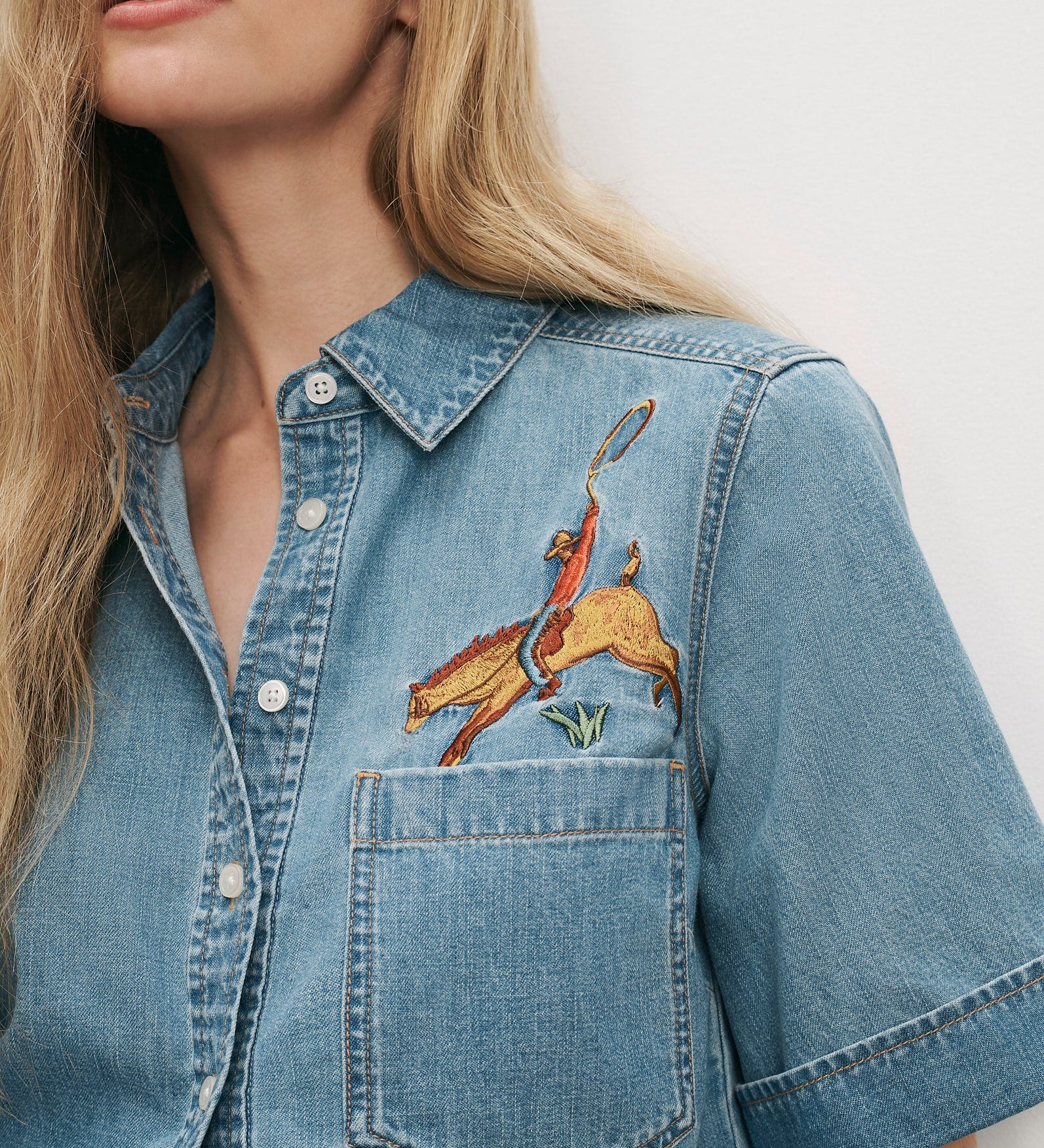 Veronica Beard - Spruce Button - Down Shirt