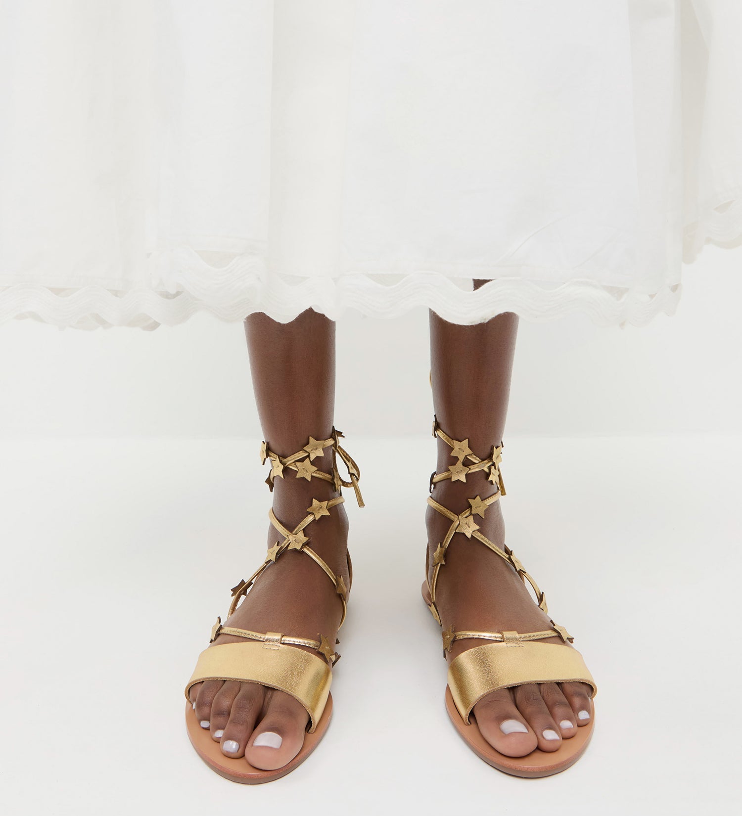 Loeffler Randall - Starla Gold Wrap Sandal