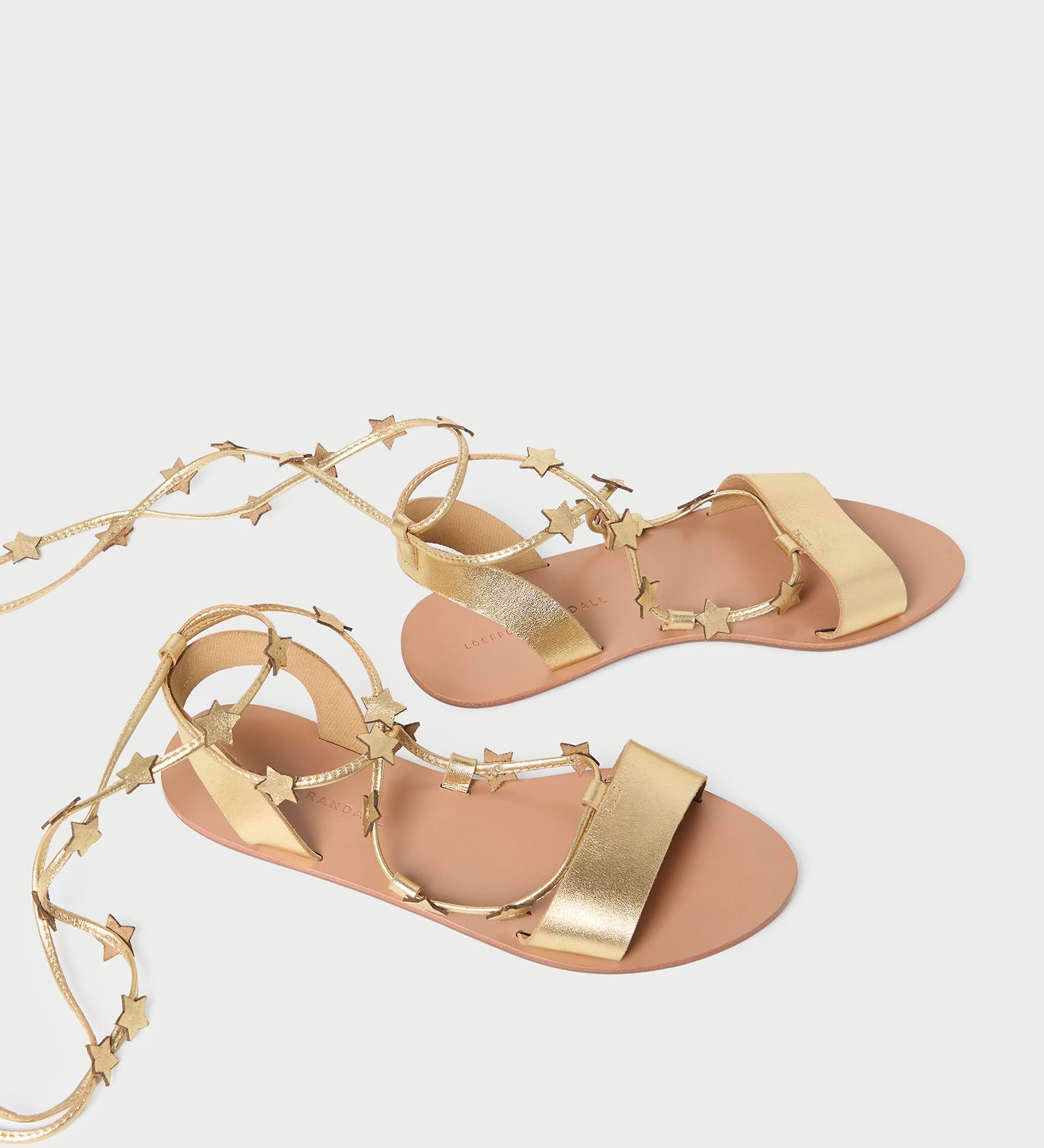 Loeffler Randall - Starla Gold Wrap Sandal