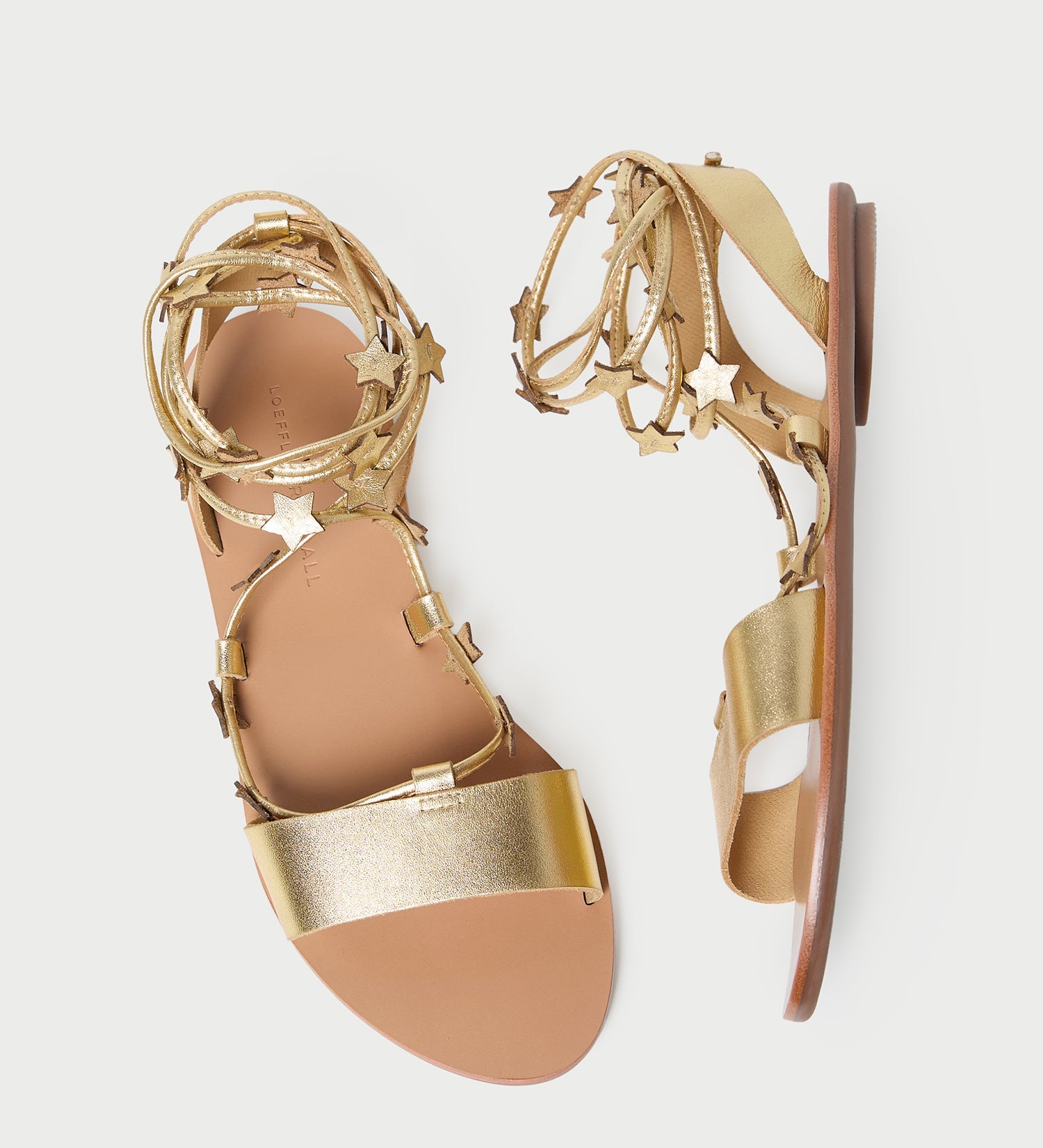 Loeffler Randall - Starla Gold Wrap Sandal
